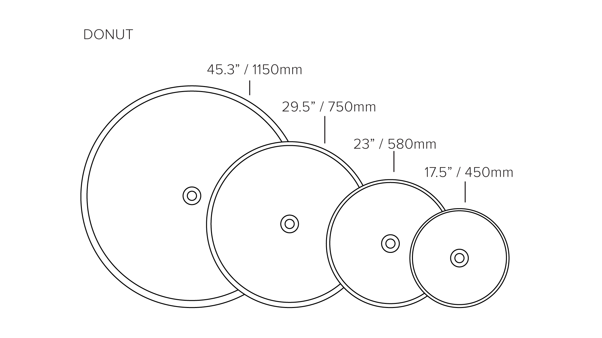 Product size diagram