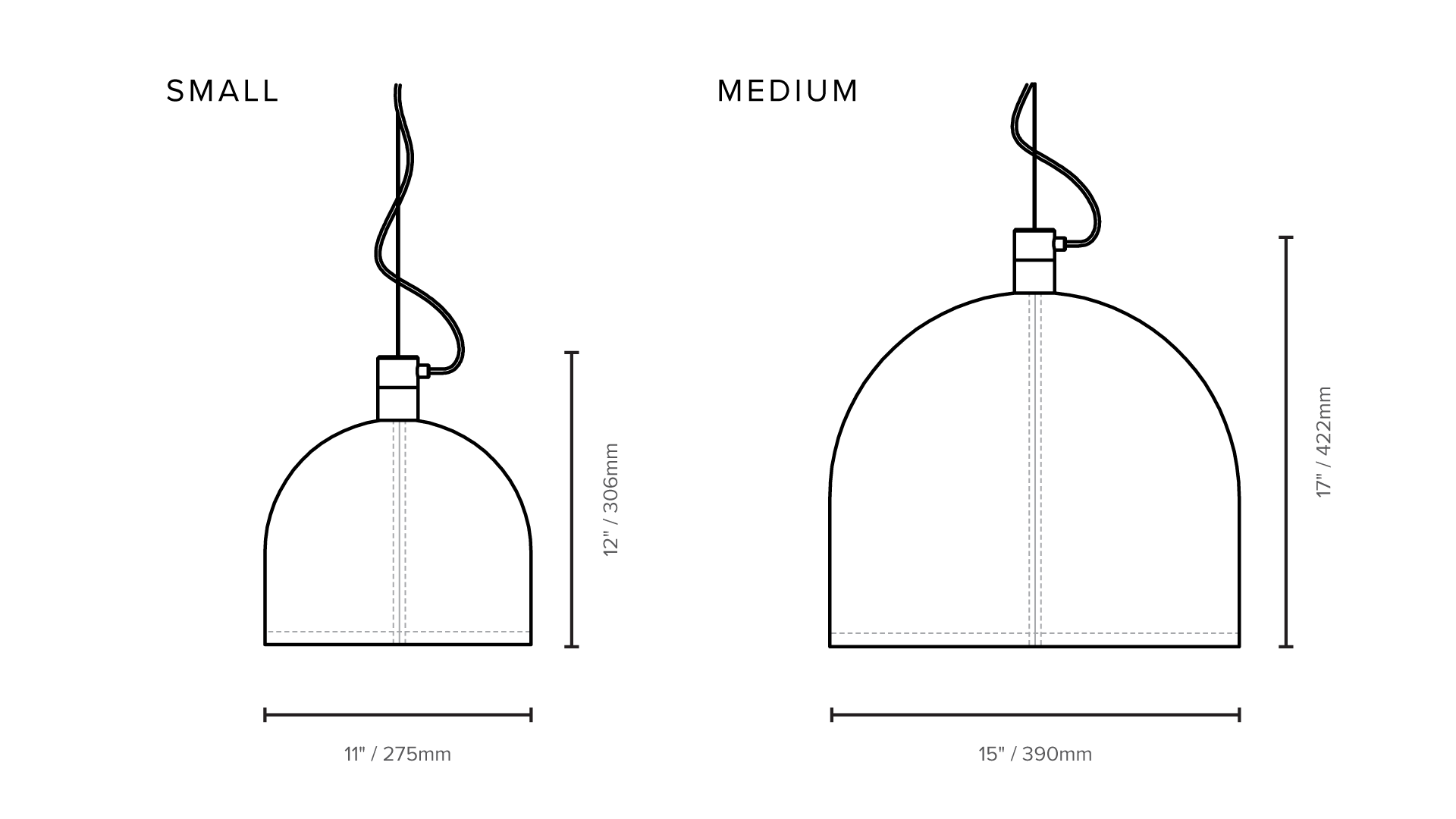 Product size diagram